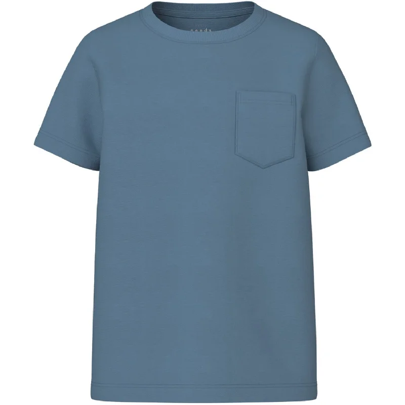 Exclusive Customization Retro Fashion Name It Provincial Blue Vebbe T-Shirt