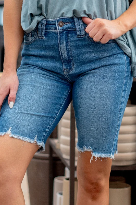 Elegant Design Comfortable And Cold-proof Corella High Rise Bermudas Shorts