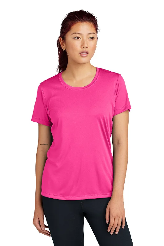 Fashion Selection Classic Series Sport-Tek Womens Competitor Moisture Wicking Short Sleeve Crewneck T-Shirt - Neon Pink Fashion Selection Classic Series Sport-Tek Womens Competitor Moisture Wicking Short Sleeve Crewneck T-Shirt - Neon Pink