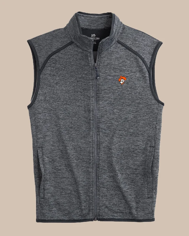 End Of The Year Romantic And Fresh Oklahoma State Cowboys Baybrook Heather Vest