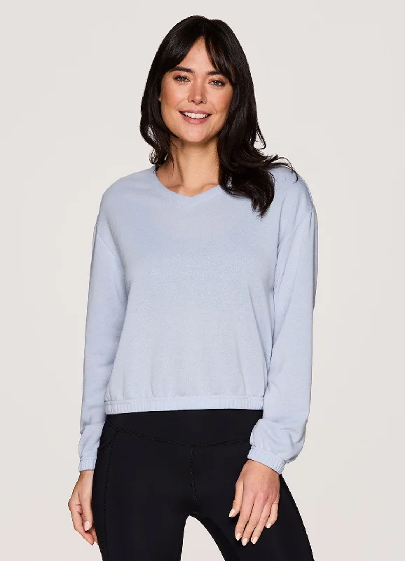 Design sense Zen Lightweight Cropped Sweatshirt