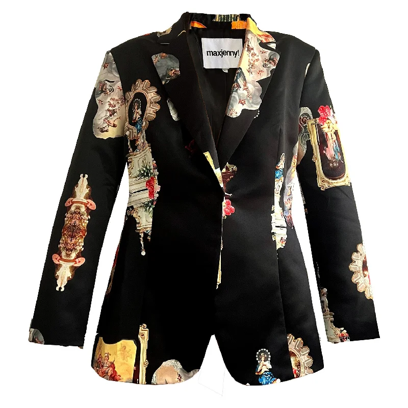 Fashion Design French Style FULL SUIT SICILY BLACK