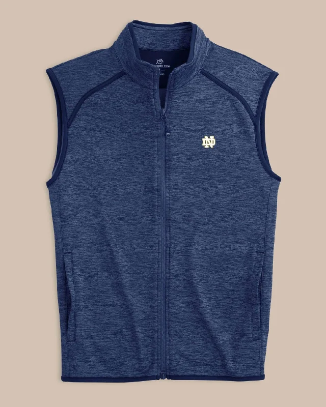 Fashion Design Modern Tailoring Notre Dame Fighting Irish Baybrook Heather Vest