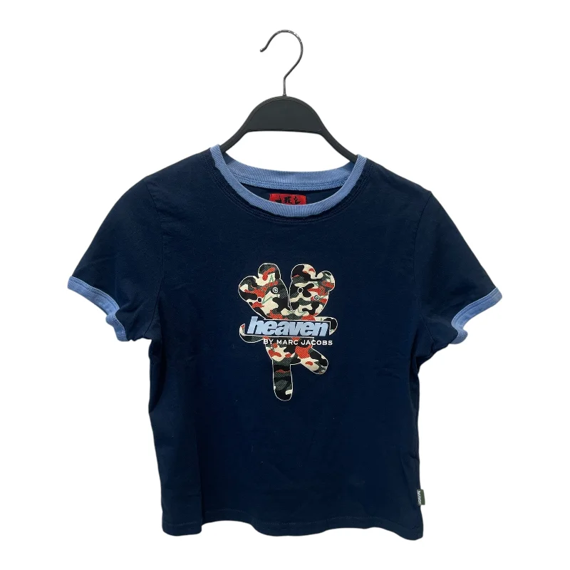 Exquisite Embroidery Elegant And Noble Heaven By Marc Jacobs/T-Shirt/XS/Graphic/Cotton/NVY/Teddy Bear Logo Camo Exquisite Embroidery Elegant And Noble Heaven By Marc Jacobs/T-Shirt/XS/Graphic/Cotton/NVY/Teddy Bear Logo Camo