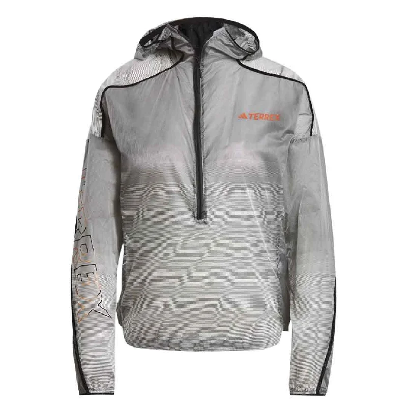Retro Design Ethnic Style adidas - Women's Terrex Agravic Windweave Pro Wind Jacket (HT9403)