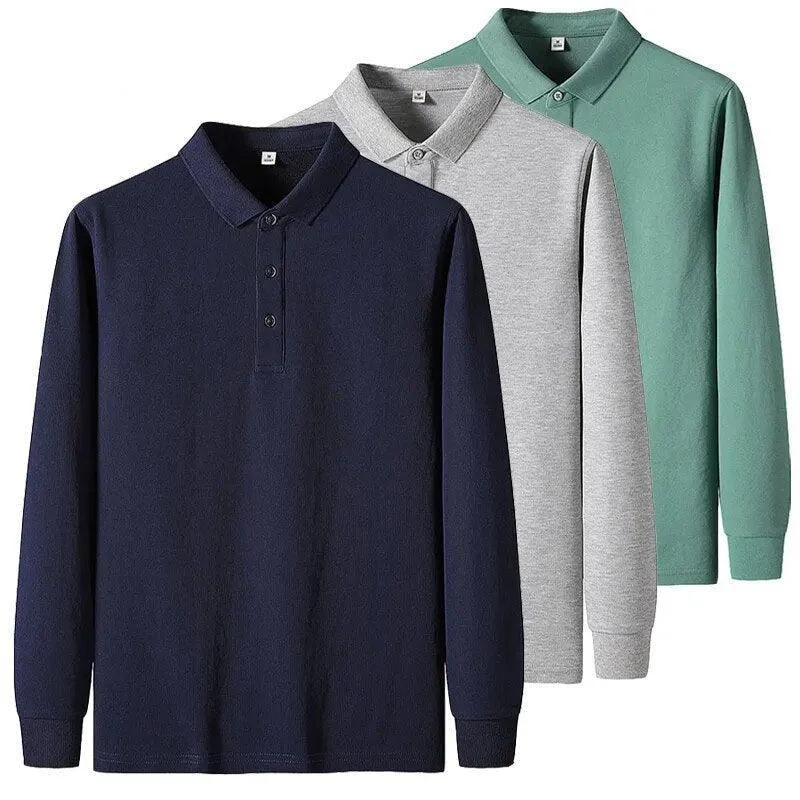 Breathable Design Classic Series Buttoned Men Polo Shirt