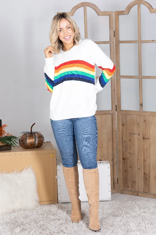 Retro Literary Style Somewhere Over The Rainbow - Sweater