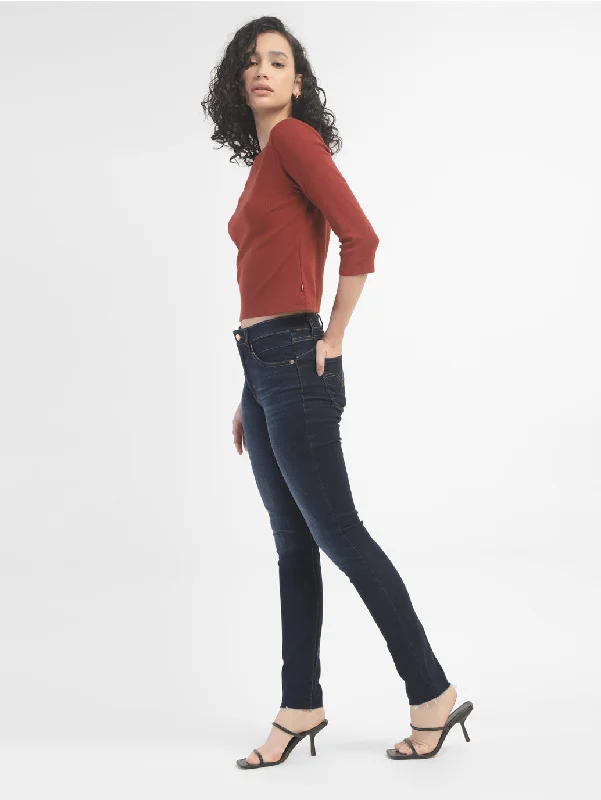 European Plan Slim Fit Women's High Rise Skinny Fit Jeans