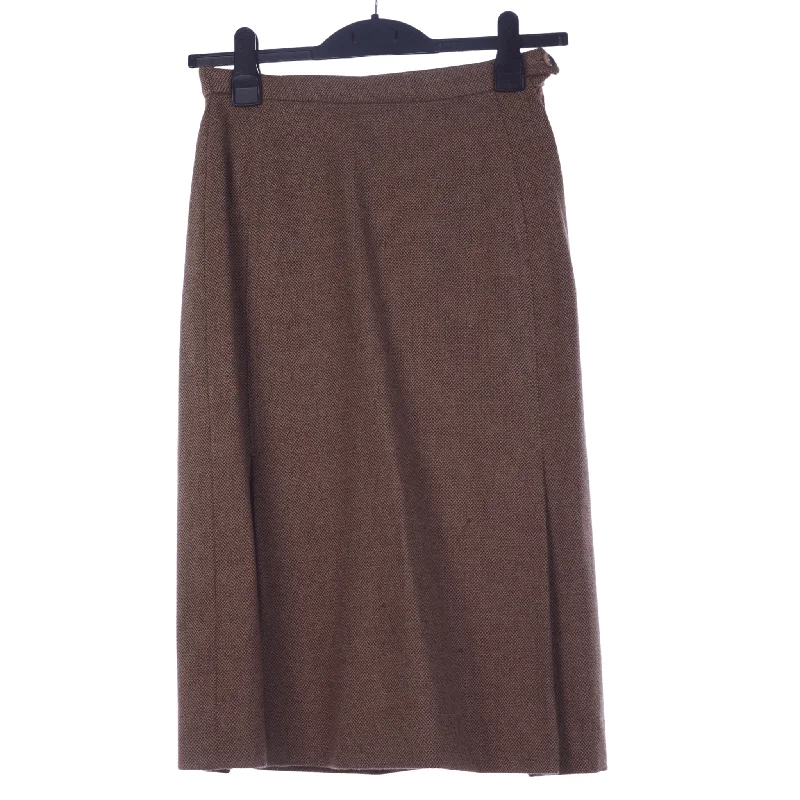 Lively And Youthful Fresh And Capable Cojana Sports Vintage Skirt Brown 100% Wool UK Size 10 Lively And Youthful Fresh And Capable Cojana Sports Vintage Skirt Brown 100% Wool UK Size 10