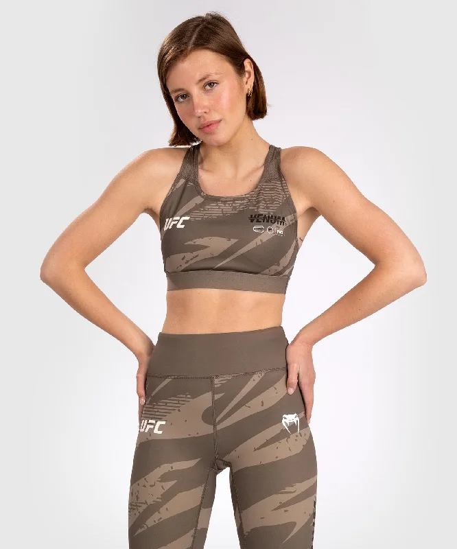 High-end Fashion Fashion Elements UFC Adrenaline by Venum Fight Week Women’s Sports Bra - Desert Camo High-end Fashion Fashion Elements UFC Adrenaline by Venum Fight Week Women’s Sports Bra - Desert Camo