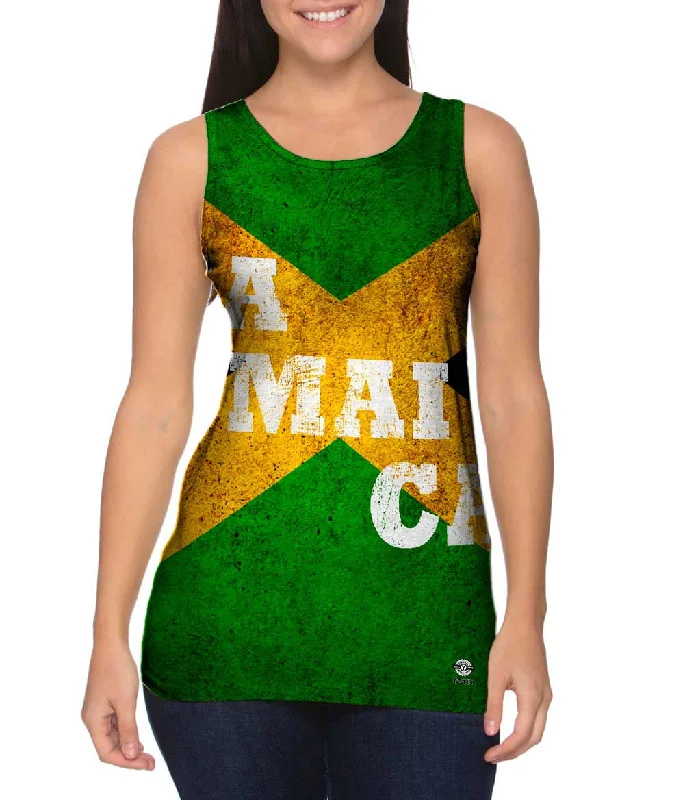 Tropical Style Exquisite Embroidery Dirty Jamaica