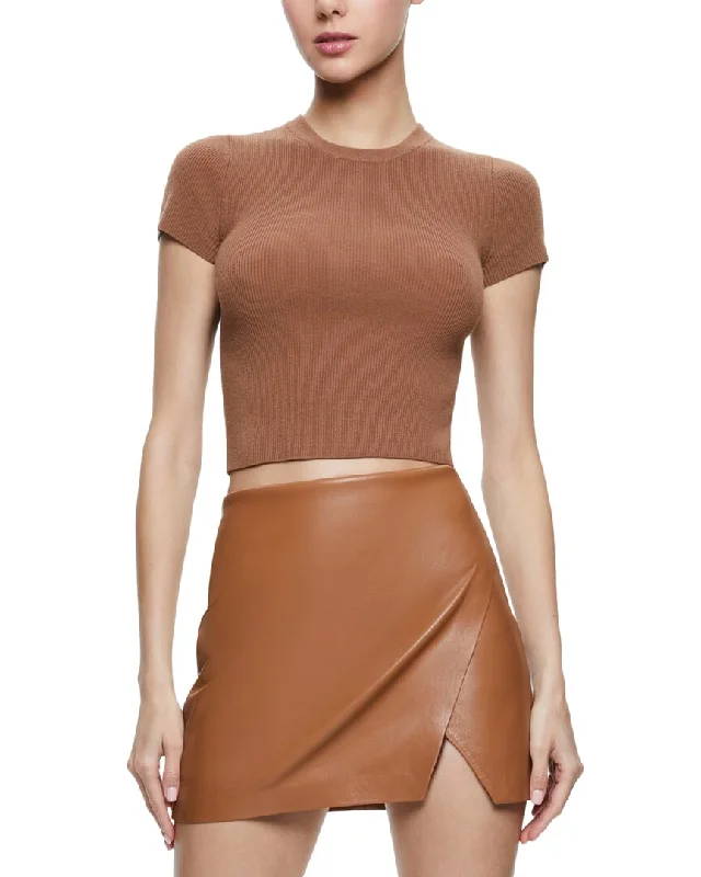 Personalized Design French Style alice + olivia Wrap Skirt