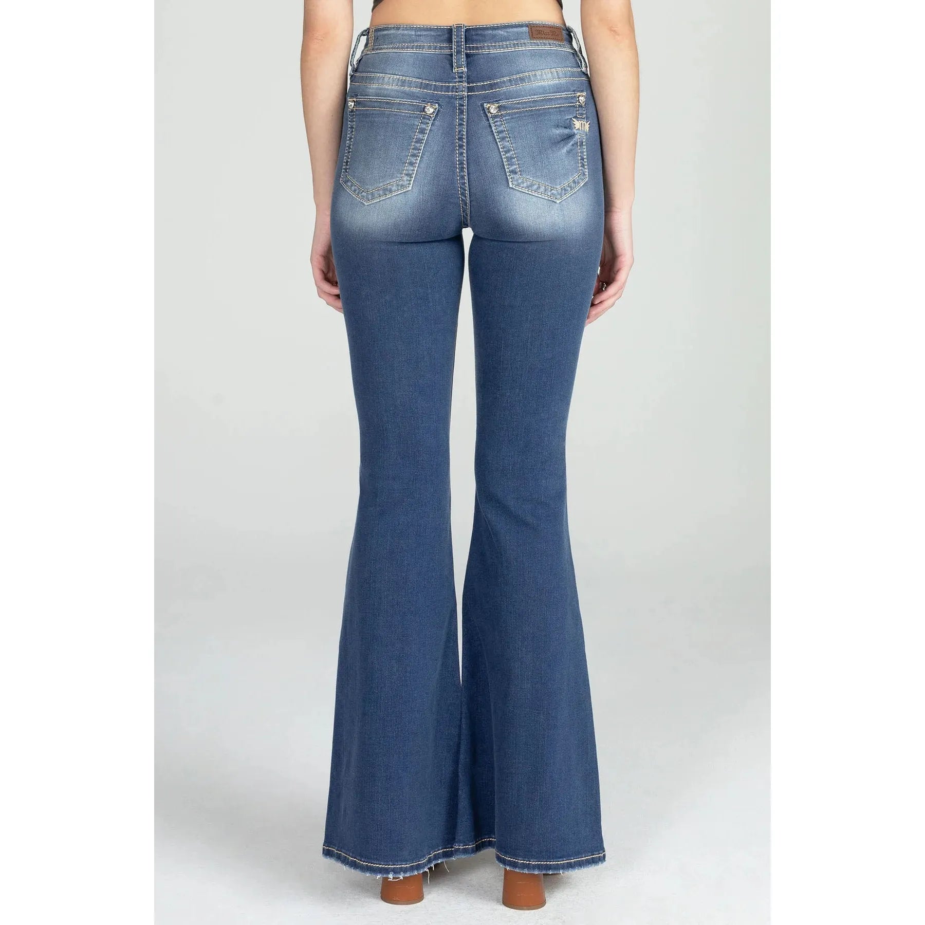 Classic Retro Miss Me Classic Flared Denim #H3636F72