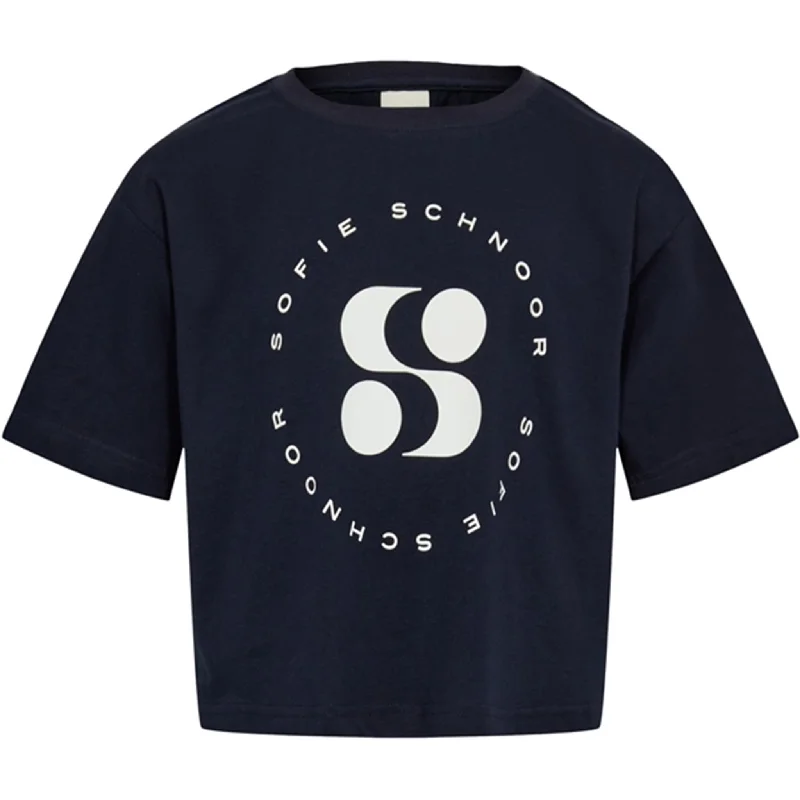 Short Design Advanced Customization Sofie Schnoor Dark Blue T-Shirt