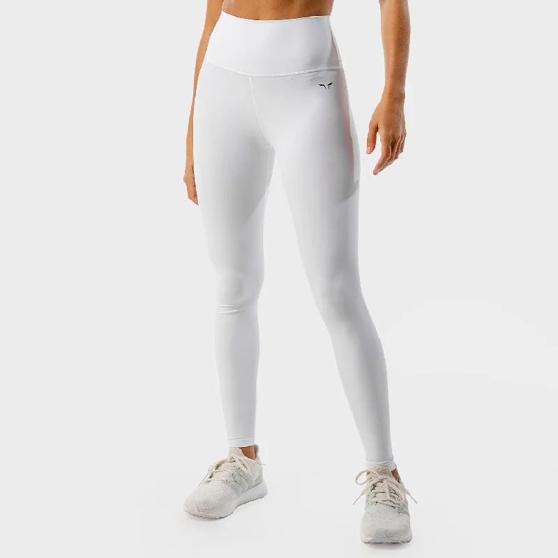 Hip-hop Style Core Agile Leggings - White