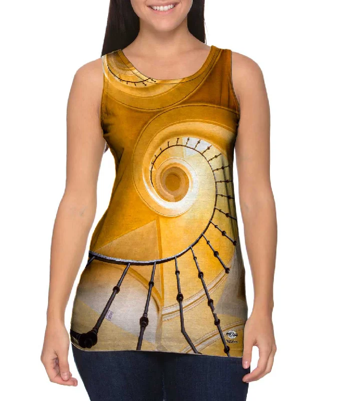 Fashionable And Fashionable Luxury Temperament Golden Spiral