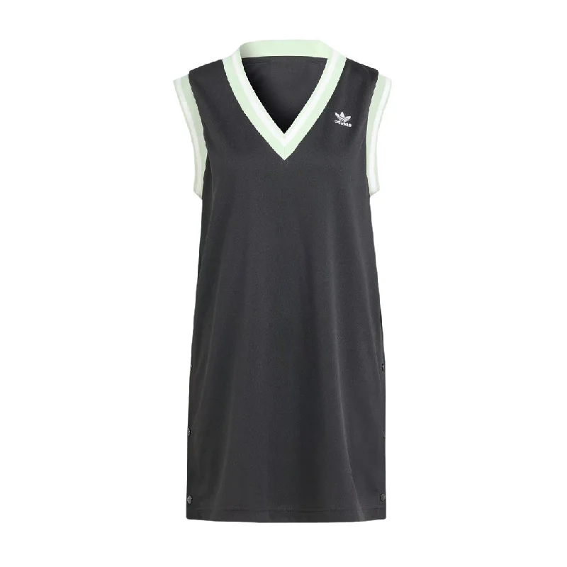 Tropical Style Exquisite Embroidery adidas - Women's Neutral Court Adibreak Dress (IS5262)