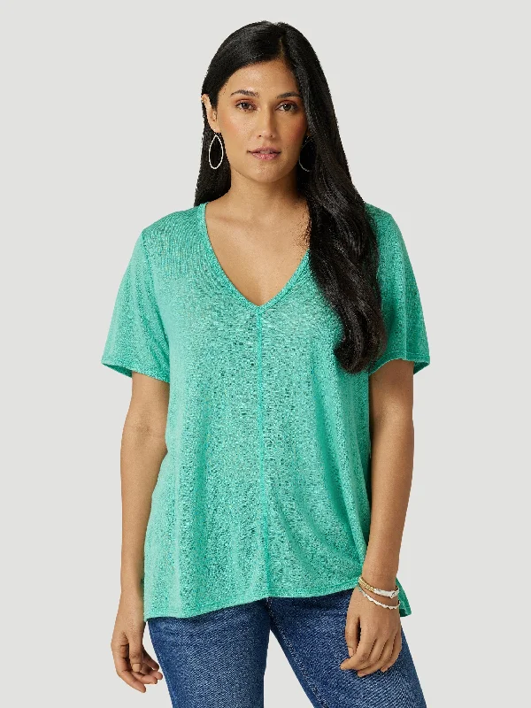 Classic And Versatile Fashionable And Versatile Women's Wrangler T-Shirt #112327325