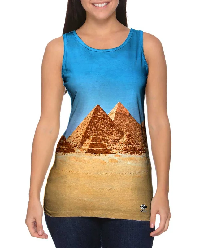 Fashionable Prints Luxury Style Gizah Pyramids Sunrise