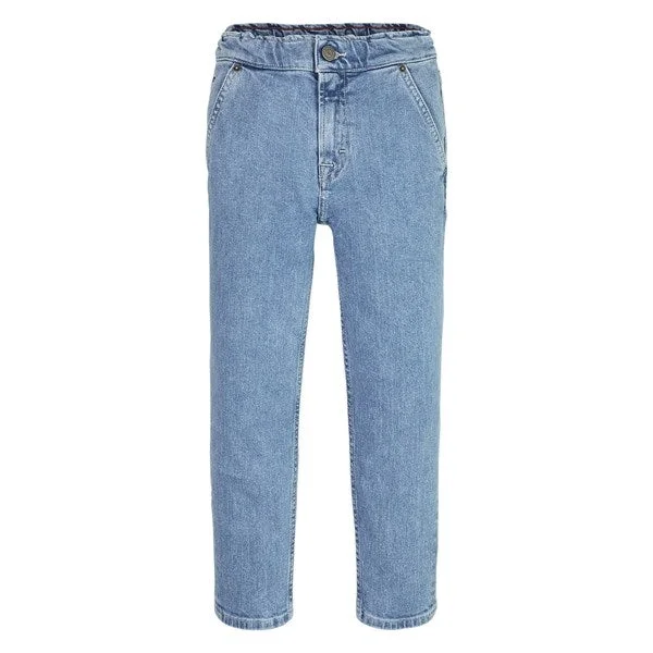 French Style Spring Fashion Tommy Hilfiger HR Tapered EWB Marble Jeans Marblemid