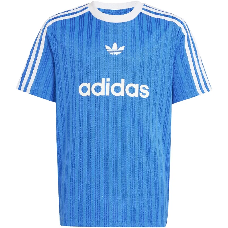 High Street Design Carefree Style adidas Originals Blue T-Shirt