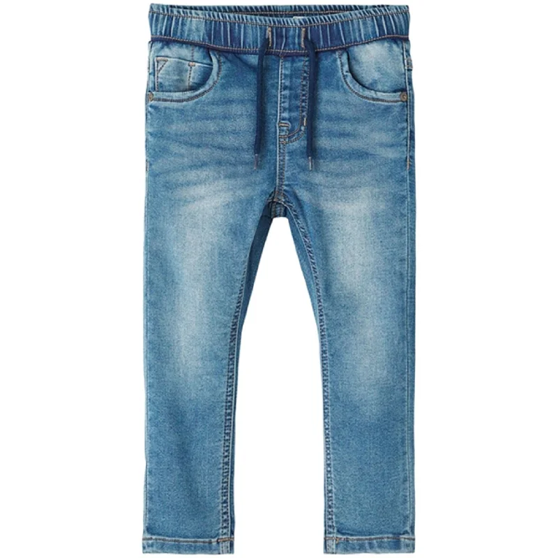 Elegant And Lazy Name it Medium Blue Denim Ryan Slim Jeans Noos