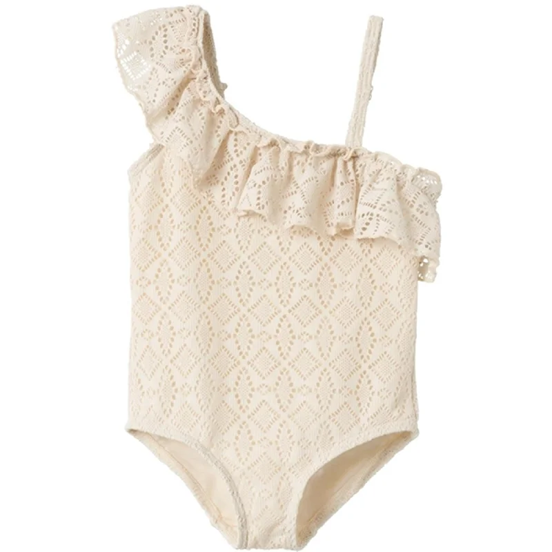 Fresh And Capable High-quality Fabrics Lil'Atelier Turtledove Fannie Swimsuit