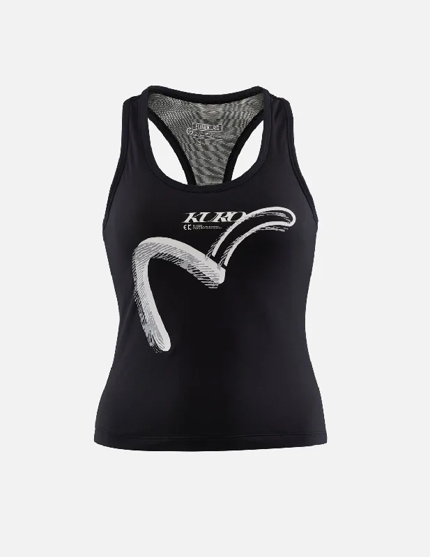 Sports outdoor style Mesh-blocking Y-Back Tank