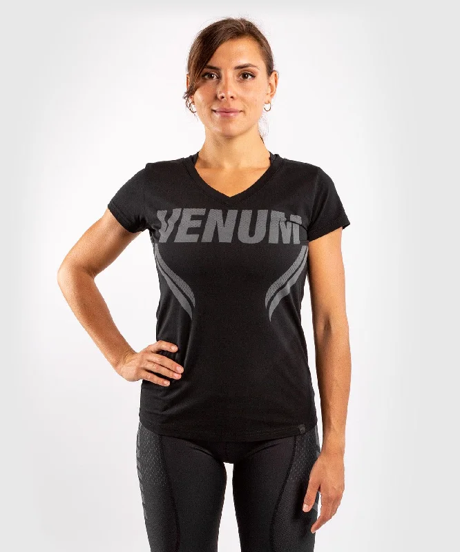 Romantic Data British Style Venum ONE FC Impact T-shirt - for women - Black/Black