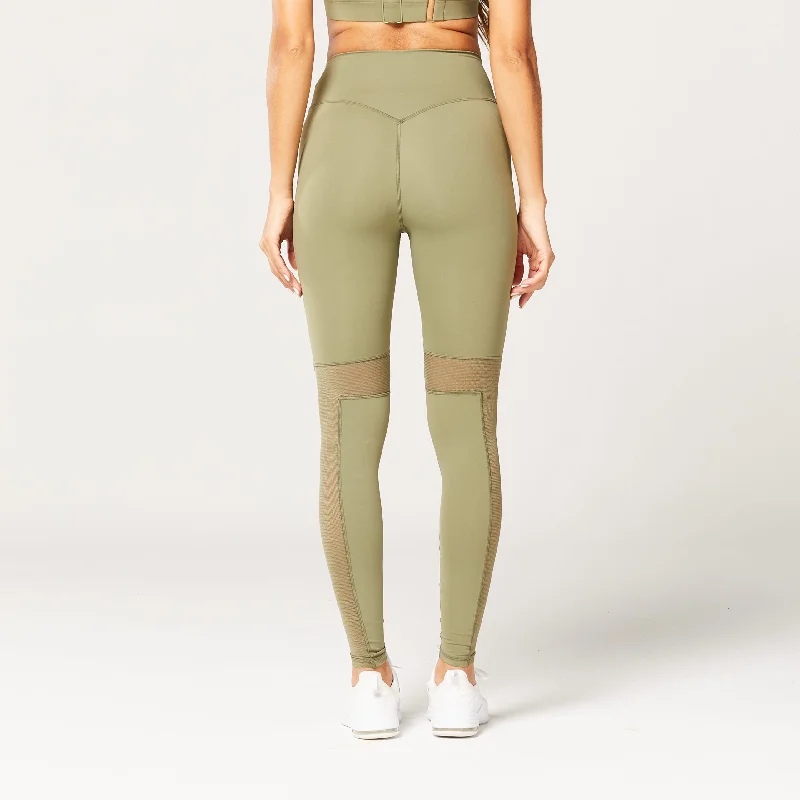 Sports And Leisure Sweet Style Code Live-in leggings - Deep Lichen Green