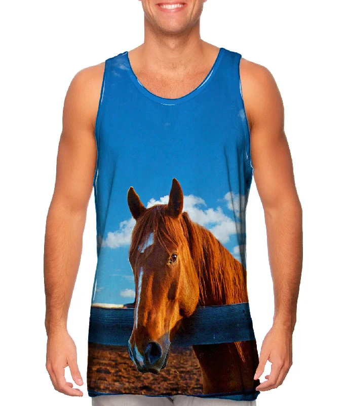 Single-shoulder Neck Design Fearless Stable Horse