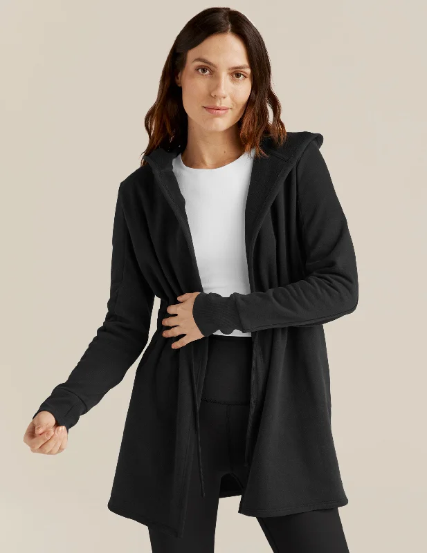 High-end Customization Fashion Must-have LuxeFleece Hooded Jacket