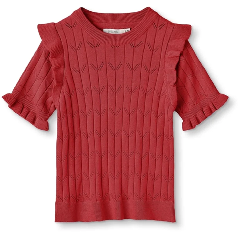 Fashion Design Comfortable Design Fliink High Risk Red Sunny T-shirt