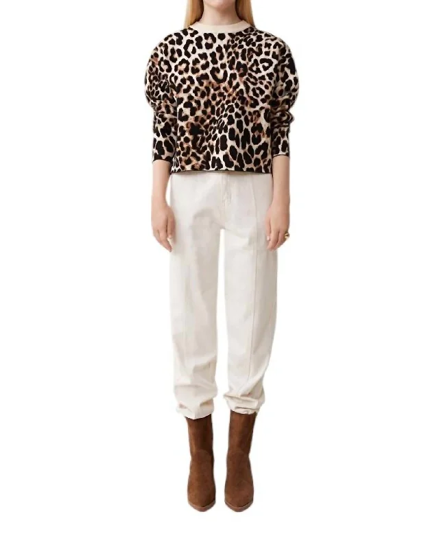 Advanced Customization Celebrity Style Paleo Sweater In Camel