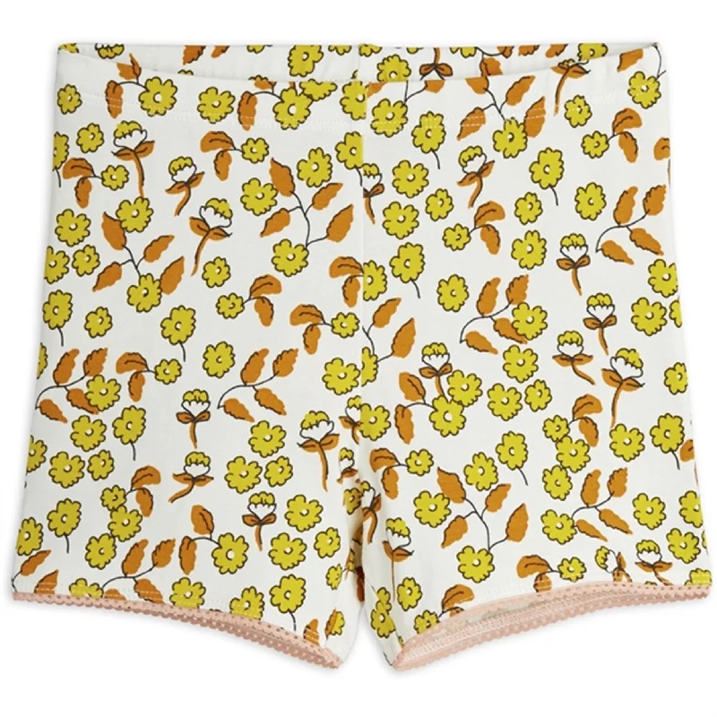 Editorial Design French Style Mini Rodini Multi Flowers Aop Lace Edge Shorts