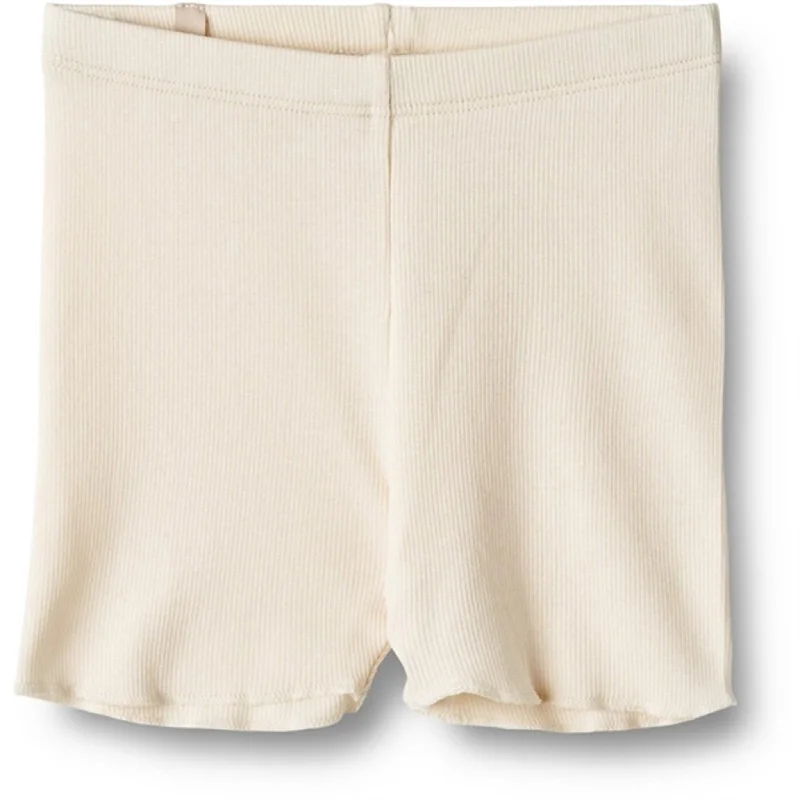 Boutique Recommendation Romantic Data Wheat Cream Rib Shorts Sine