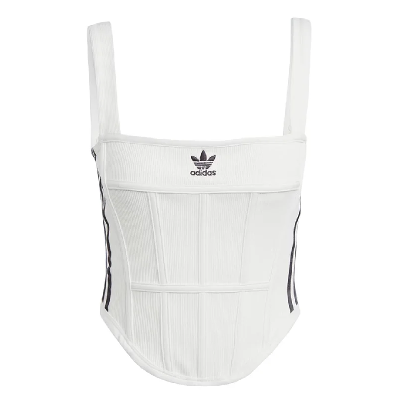 High Street Design Classic Retro adidas - Women's Rib Corset Tank Top (IK0505)