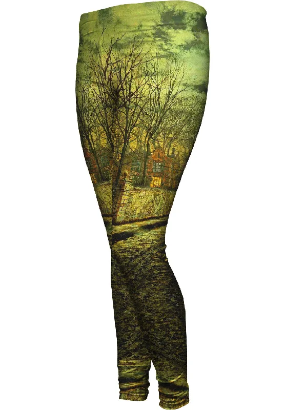Comfortable Mind End Of The Year John Atkinson Grimshaw - "November" (1879)