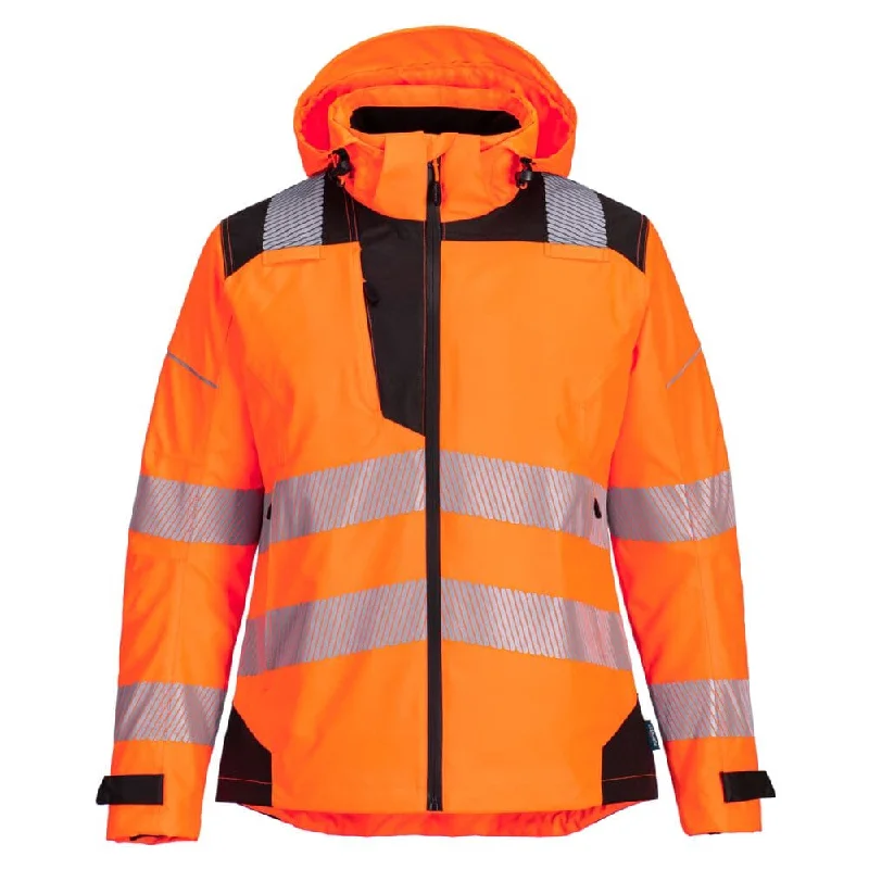 Fashionable And Versatile End Of The Year PORTWEST PW389 PW3 HI-VIS WOMEN'S RAIN JACKET