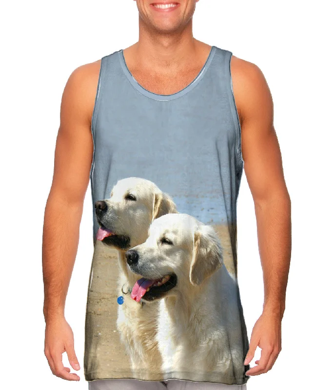 High Street Design Elegant Tailoring Golden Labs At Beach