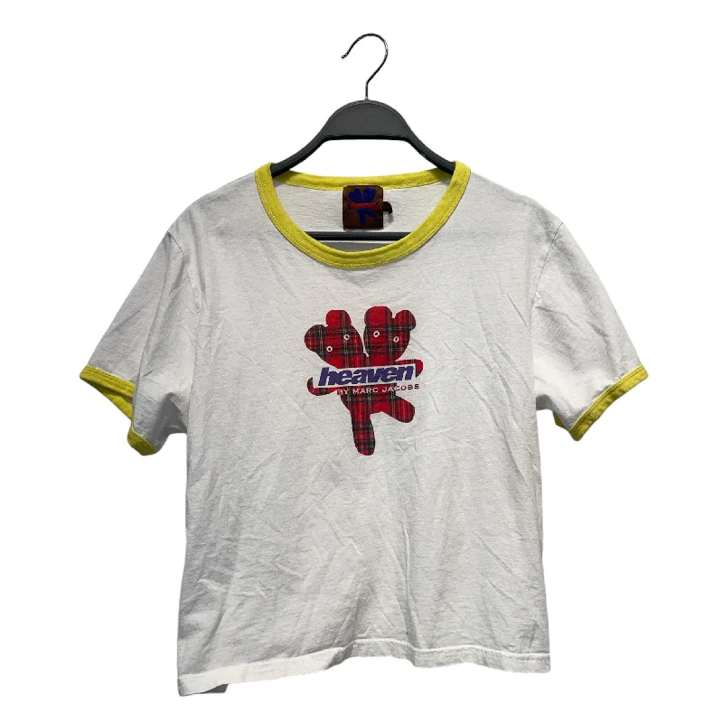 Round neck design Heaven By Marc Jacobs/T-Shirt/XL/Cotton/WHT/twin bear plaid baby tee