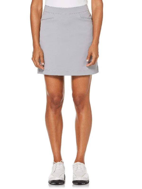 Creative Style Women's 17" Stretch Woven Golf Skort