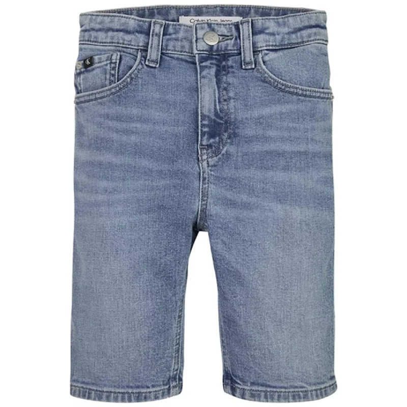 Advanced Customization Fashionable Items Calvin Klein Denim Shorts High Visual Blue
