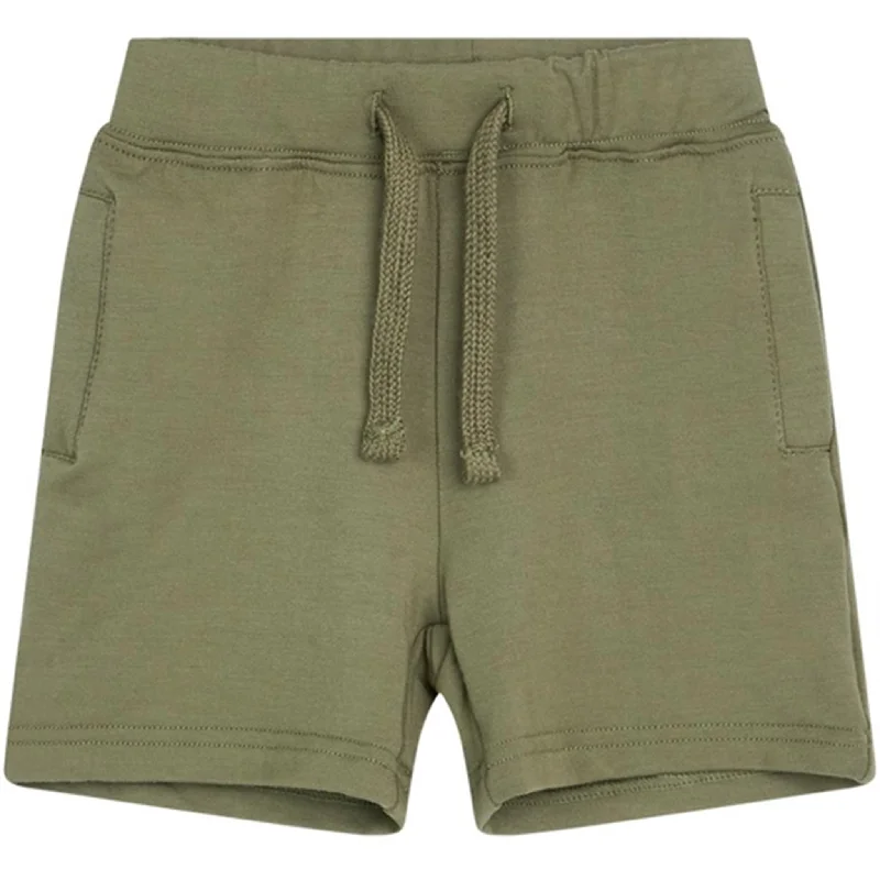 Street Fashion Style Hust & Claire Baby Turtle Green Huggi Shorts