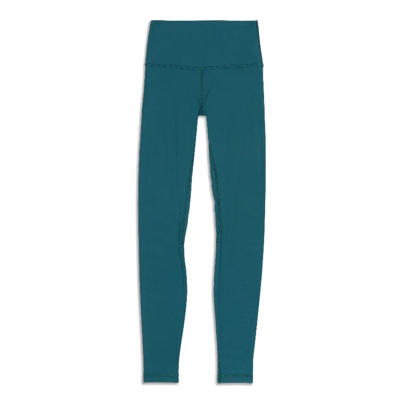 Fashion Must-have Free And Casual lululemon Align™ Ribbed High-Rise Pant - Resale