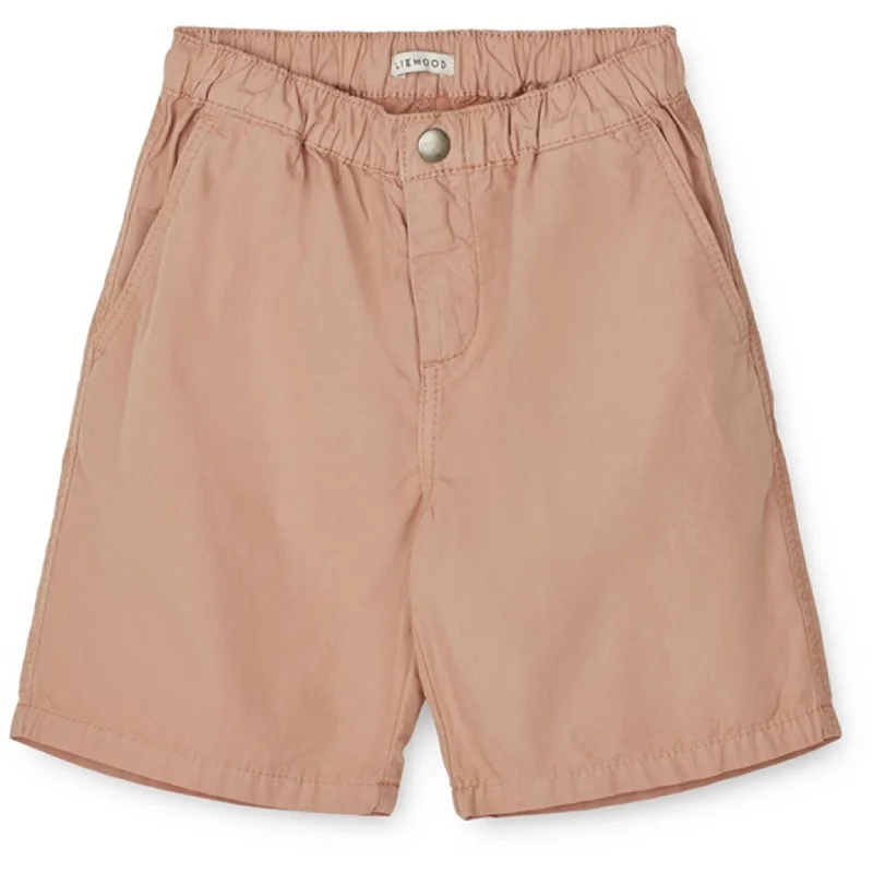 Fashion Selection Girl Style Liewood Monori Crispy Poplin Shorts Pale Tuscany