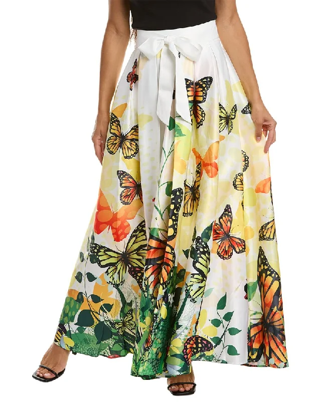 Personalized Design Personalized Wear Gracia Butterfly Nature Maxi Skirt