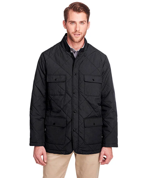 Fashion Selection Classic And Versatile UC708 - UltraClub Mens Dawson Quilted Hacking Jacket