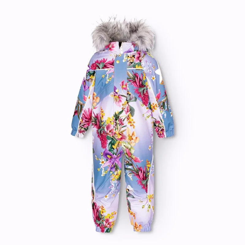 Warm Atmosphere Body Design Molo Gradient Bloom Polaris Fur Snowsuit