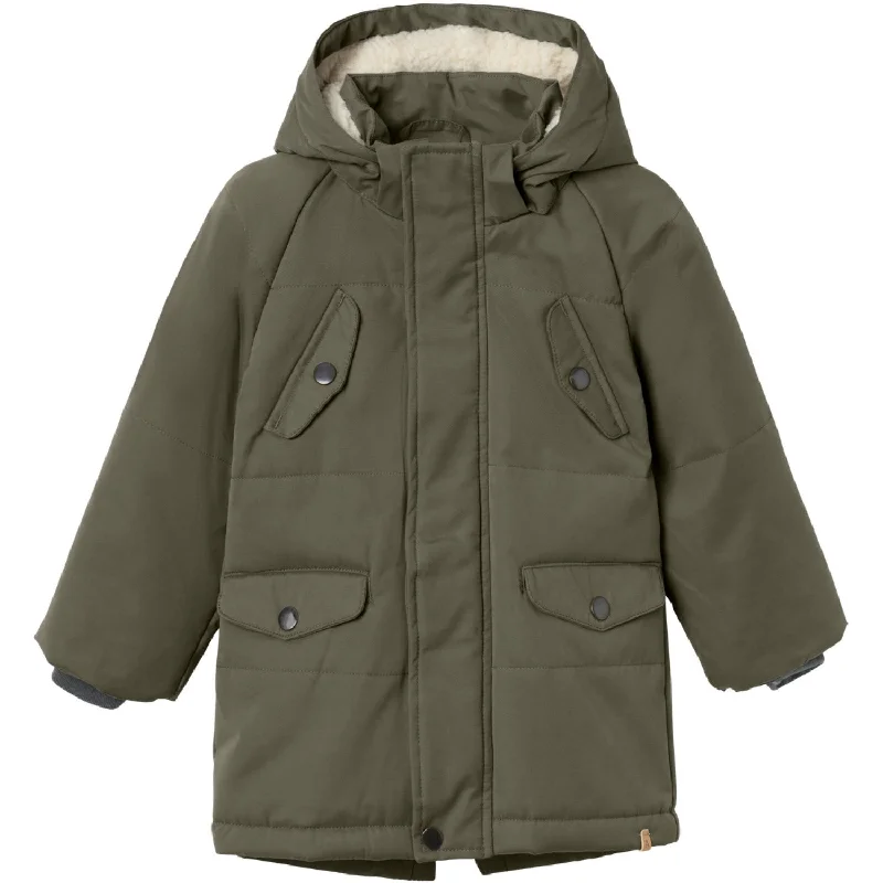 Urban Style Warm Atmosphere Lil'Atelier Kalamata Godo Padded Long Jacket